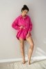 Komplet Sensis Magenta dł/r Muślin Homewear S-XL rozpinany